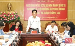 Đề xuất, kiến nghị nhiều giải pháp thực hiện hiệu quả Chương trình 1719