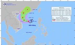 Chính thức ghi nhận cơn bão đầu tiên năm 2025, tên quốc tế là Wutip