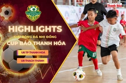 [HIGHLIGHTS] U8 TP Thanh Hoá - U8 Thạch Thành|Giải Bóng đá Nhi đồng Báo Thanh Hoá lần thứ IV năm 2025 - Cup Xi măng Long Sơn