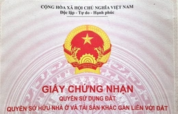 Từ ngày 1/7 Chủ tịch UBND cấp xã, phường trực tiếp ký cấp sổ đỏ