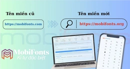 Mobifonts.com đổi tên miền sang Mobifonts.org