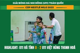 [HIGHLIGHT] U11 Hà Tĩnh 0-2 U11 Việt Hùng Thanh Hóa