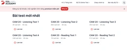 IELTS Online Test tại DOL Academy – Luyện thi chuẩn quốc tế ngay tại nhà