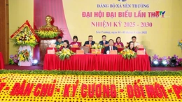 Đại hội Đảng bộ xã Yên Trường lần thứ nhất nhiệm kỳ 2025 - 2030