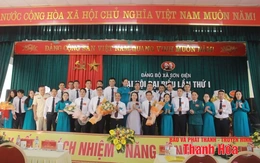 Phó Chủ tịch Thường trực HĐND tỉnh Lê Tiến Lam dự Đại hội đại biểu Đảng bộ xã Sơn Điện