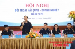 Chi cục Hải quan khu vực X đối thoại với hơn 200 doanh nghiệp