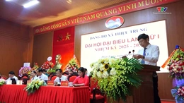 Đại hội Đảng bộ xã Thiệu Trung lần thứ I, nhiệm kỳ 2025 - 2030