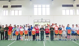 Giải thể thao chào mừng 80 năm Ngày truyền thống LLVT tỉnh Thanh Hóa