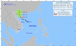 Áp thấp nhiệt đới cách đặc khu Bạch Long Vĩ khoảng 70km, giật cấp 9