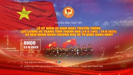 [Trực tiếp] Lễ kỷ niệm 80 năm Ngày truyền thống Lực lượng vũ trang tỉnh Thanh Hóa