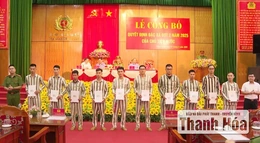 Trại giam Thanh Cẩm công bố Quyết định đặc xá cho 132 trường hợp