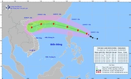 Bão RAGASA khả năng đạt cấp siêu bão và có đường đi phức tạp