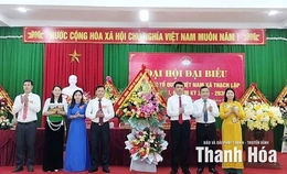 Đại hội đại biểu MTTQ Việt Nam xã Thạch Lập lần thứ I, nhiệm kỳ 2025-2030