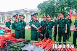 Bộ CHQS tỉnh Thanh Hóa: Bảo đảm tốt công tác hậu cần, kỹ thuật trong các nhiệm vụ