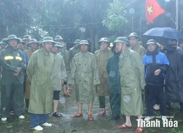 Bí thư Tỉnh ủy Nguyễn Doãn Anh: Chủ động di dời dân vùng trũng thấp đến nơi an toàn khi nước sông Chu dâng cao