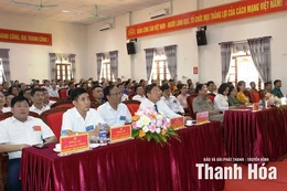 Chung sức, đồng lòng quyết tâm xây dựng xã Hoằng Tiến đạt chuẩn nông thôn mới nâng cao