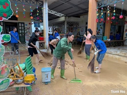 Tuổi trẻ chung tay sẻ chia, hỗ trợ cùng bà con vùng bão lũ