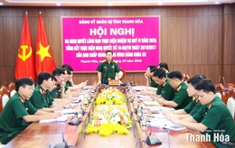 Đảng ủy quân sự tỉnh ra nghị quyết lãnh đạo thực hiện nhiệm vụ quý IV/2025