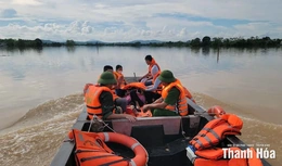 Lực lượng vũ trang Thanh Hóa - điểm tựa của dân trong cơn lũ