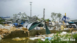 Bão số 10 đã suy yếu thành áp thấp nhiệt đới, Thanh Hóa đề phòng có mưa to, gió giật mạnh