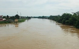Mực nước sông Cầu Chày dâng cao, phát lệnh báo động I