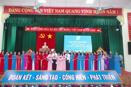 Đại hội Đại biểu Hội Liên hiệp Phụ nữ xã Nga An
