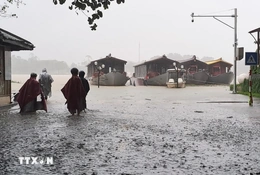 Không khí lạnh tăng cường, Trung Trung Bộ mưa lớn kéo dài đến ngày 4/11