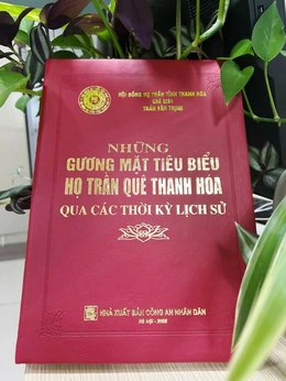 Một cuốn sách hay về dòng họ trên đất xứ Thanh