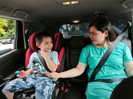 Phạt tới 1 triệu đồng nếu không có ghế an toàn khi chở trẻ em trên xe ôtô