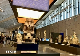 Đại bảo tàng Ai Cập trở thành biểu tượng mới của đất nước Kim Tự Tháp