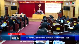 Bản tin Thời sự tối 3/11/2025: Kỳ họp thứ 35 HĐND tỉnh khoá XVIII, nhiệm kỳ 2021-2026