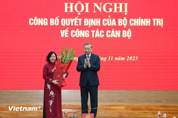 Bà Bùi Thị Minh Hoài giữ chức Bí thư Đảng ủy Mặt trận Tổ quốc, các đoàn thể Trung ương