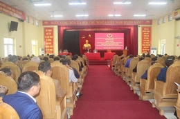 Tổ đại biểu HĐND tỉnh tiếp xúc cử tri các xã thuộc khu vực huyện Hà Trung cũ