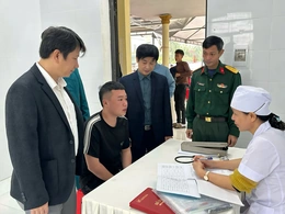 Xã An Nông tổ chức khám sơ tuyển nghĩa vụ quân sự năm 2026