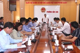 Giám sát thực hiện Nghị quyết của HĐND tỉnh tại phường Bỉm Sơn