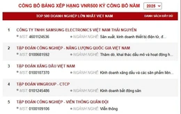 Công bố Bảng xếp hạng VNR500 - Top500 Doanh nghiệp lớn nhất Việt Nam năm 2025