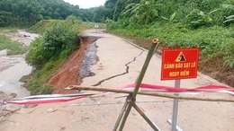 Nhiều công trình hạ tầng khu vực miền núi bị ảnh hưởng do bão lũ cần sớm được khắc phục