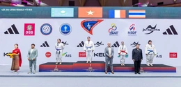Võ sĩ Jujitsu Thanh Trúc tỏa sáng với 5 huy chương vàng thế giới