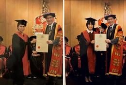 Hai bác sỹ Việt Nam nhận chứng chỉ của tổ chức ngoại khoa hàng đầu thế giới