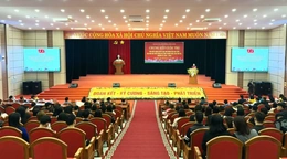 Chung kết cuộc thi tìm hiểu Nghị quyết Đại hội Đảng các cấp tại phường Sầm Sơn