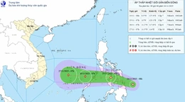 Áp thấp nhiệt đới xuất hiện gần Biển Đông, khả năng mạnh lên thành bão