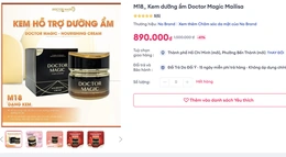 162 mỹ phẩm của Mailisa bị thu hồi trên toàn quốc