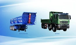 So sánh sơ mi rơ moóc ben và xe tải ben - Giải pháp nào tối ưu hơn?