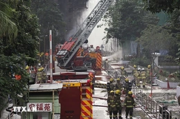 Vụ cháy ở Hong Kong: Thành lập ủy ban điều tra độc lập vụ cháy chung cư