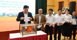 Thực hiện quy trình nhân sự Đại hội Hội Nông dân tỉnh lần thứ XII