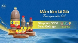 Mắm tôm Lê Gia - Thơm ngon đặc biệt