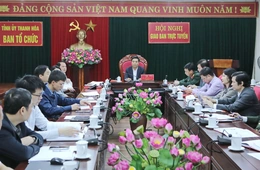 Ngành Tổ chức xây dựng Đảng tiếp tục đoàn kết, đổi mới, hoàn thành xuất sắc nhiệm vụ được giao