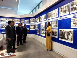 Trưng bày 300 hiện vật về hoạt động của Bác Hồ ở quê hương Cách mạng tháng Mười