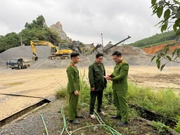 Đảm bảo an ninh trật tự ở Luận Thành