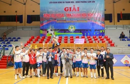 FC Sơn Trang vô địch Giải bóng đá Futsal tỉnh Thanh Hóa